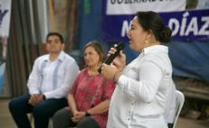 Se escuchan detonaciones de arma durante acto de Naty Díaz, candidata del PAN a la gubernatura de Oaxaca