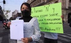 Atiende Presidencia a Malena Ríos, víctima de ataque de ácido en Oaxaca, ante posible liberación de su agresor
