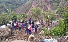 Confirman 2 personas muertas tras paso de Agatha por Xanaguía, Sierra Sur de Oaxaca