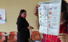 “No votamos por partidos sino por retorno seguro”: acuden triquis desplazados a casillas especiales y extraordinarias en Oaxaca