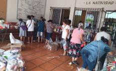 Instalan en Putla dos centros de acopio de víveres para afectados por Agatha en Oaxaca