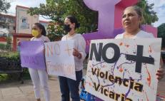 Con iniciativa de ley contra la violencia vicaria, mujeres de Oaxaca luchan por su derecho a maternar