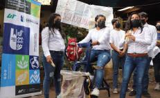 Reciclan bicis y electrodomésticos para crear tecnología sustentable en Sola de Vega, Oaxaca