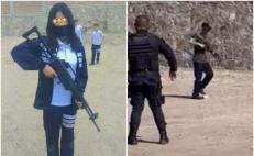 Aparecen más fotos de alumnos con armas en escuelas, presuntamente con policías, en Guanajuato
