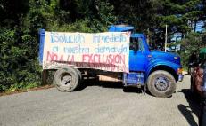 Por segundo día, pobladores bloquean carretera en Juquila, Oaxaca; exigen obras prioritarias