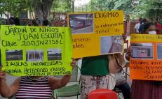 Anuncian bloqueo de carretera Transístmica en Oaxaca para exigir reconstrucción de 57 escuelas dañadas por sismo
