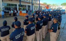 Con homenaje póstumo, despiden a policía de Juchitán; han asesinado a 10 elementos de Oaxaca este 2022
