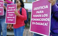Exigen maestros de Oaxaca justicia para Susana, probablemente asesinada a golpes por su esposo militar