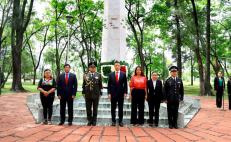 Preside Murat en Oaxaca la ceremonia por el 175 aniversario de la Gesta Heroica de los Niños Héroes