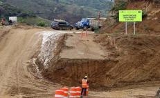 Frena San Vicente Coatlán obras de carretera a la Costa de Oaxaca, hasta lograr paz con Sola de Vega