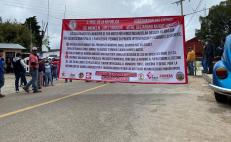 Van 9 días de bloqueo en Oaxaca para exigir destitución de edil de Río Hondo, acusado de desviar fondos para Agatha
