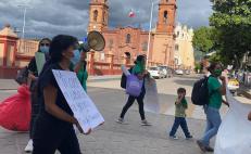 “¡Aborto libre, seguro y gratuito!”, exclaman desde la Mixteca de Oaxaca en el 28S