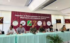 Autoridades federales y militares reforzarán medidas antimigratorias en 6 municipios del Istmo de Oaxaca