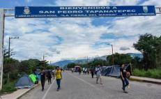 El INM persigue a migrantes que intentan llegar al módulo de registro en Oaxaca