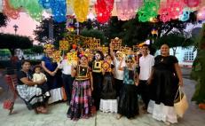 Aprenden niñas y niños de Oaxaca a elaborar el biyé, tradición zapoteca para altares de Día de Muertos 