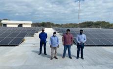 Analizan fallas en granja solar de 60 mdp para llevar luz a Santa María del Mar, pueblo ikoots de Oaxaca