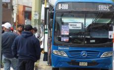 Frenan, por ahora, incremento del pasaje a 10 pesos en la ciudad de Oaxaca; siguen operativos