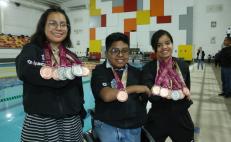 Oaxaca se lleva 13 medallas en paranatación por participación en Paranacionales Conade 2022