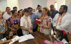 Inauguran en Juchitán, Oaxaca, restauración de biblioteca “Gabriel López Chiñas”, a 5 años del terremoto
