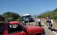 Con bloqueo, damnificados del terremoto del 7-S exigen al gobierno de Oaxaca entrega de apoyos por 11 mdp