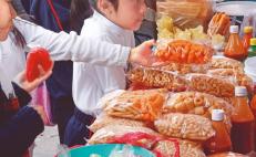 Comité de niñas y niños de Oaxaca exige cumplir ley que prohíbe venta de comida chatarra a menores