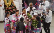En fotos y video, así se vivió la toma de protesta de Salomón Jara como gobernador de Oaxaca