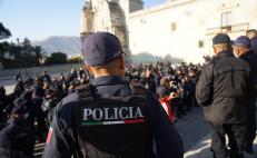 Tras protesta de uniformados de Oaxaca de Juárez, ordena Martínez Neri pago del aguinaldo