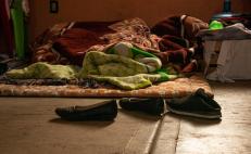 Familias desplazadas en albergue del INPI piden cobijas ante bajas temperaturas en la Mixteca de Oaxaca