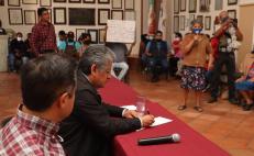 Locatarios del Mercado IV Centenario de la ciudad de Oaxaca denuncian violencia de grupo de choque