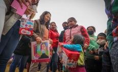 Llegan Reyes Magos a San Pedro Ixtlahuaca con campaña de donación de juguetes del DIF Oaxaca