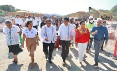 Supervisa Jara reubicación de 55 viviendas por obras del Corredor Interoceánico en Oaxaca