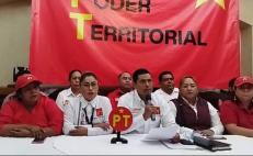 Militantes desconocen a Benjamín Robles como dirigente del PT en Oaxaca; acusan opacidad en finanzas