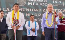 Pide AMLO a pobladores de Coatlán, Oaxaca, permitir conclusión de autopista a Puerto Escondido