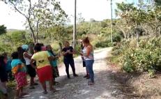 Pobladores de Estación Sarabia expulsan de sus tierras a topógrafos del Corredor Interoceánico en Oaxaca