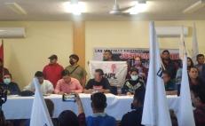 Cuestionan en Oaxaca a la Sección 22 por respaldar a colectivo de mujeres vinculado a Vera Carrizal