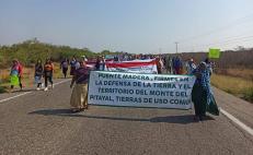 Bloquean carreteras del Istmo de Oaxaca en protesta por parque industrial del Corredor Interoceánico