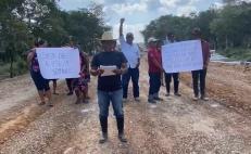 Campesinos del Istmo de Oaxaca anuncian suspensión de obras del Transístmico; exigen diálogo con AMLO