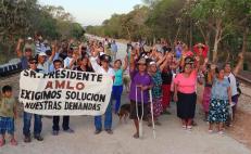 Por protestas de campensinos, cumplen 30 días detenidas obras del Tren Transístmico en Oaxaca