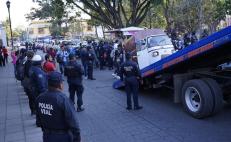 Retiran a comerciantes de El Llano, Oaxaca, para que ciudadanía “camine libremente”