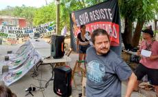Cientos reciben a la Caravana El Sur Resiste en Puente Madera, Istmo de Oaxaca