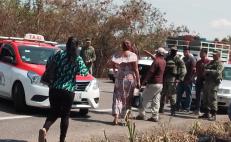 Con bloqueo, exigen destitución del edil de Reforma de Pineda, en el Istmo de Oaxaca