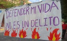 Desde Oaxaca, activista de Edomex exige absolución de Roxana, presa por matar a su agresor