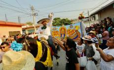 Más de 6 mil personas reciben con alegría el inicio de las fiestas titulares en Juchitán, Oaxaca