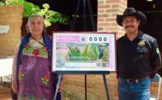 Con billete de la Lotería Nacional, celebran riqueza del maguey y el mezcal de Oaxaca