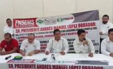 Sindicatos de bachilleratos de Oaxaca se suman a paro nacional; exigen pagos prometidos por AMLO