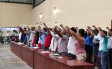 Sección 22 de Oaxaca anuncia paro indefinido de labores a partir del 1 de septiembre