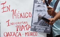 Periodistas de Oaxaca exigen justicia para Luis Martín, comunicador asesinado en Nayarit