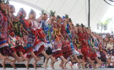 Como antídoto para el dolor, bailan Flor de Piña en honor de la memoria de las ausentes en la Guelaguetza 2023