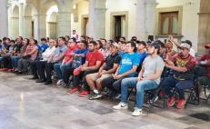 Con entrega de reconocimientos, celebran el primer Día Estatal del Juego de Pelota Mixteca en Oaxaca.