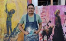 Llega a Guanajuato "Sentir y vivir", exposición de dibujos del artista oaxaqueño Jesús Cuevas